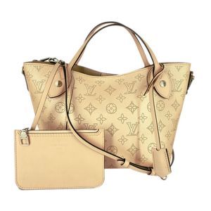 Louis Vuitton Hina PM Shoulder Bag Leather Mahina Neutral